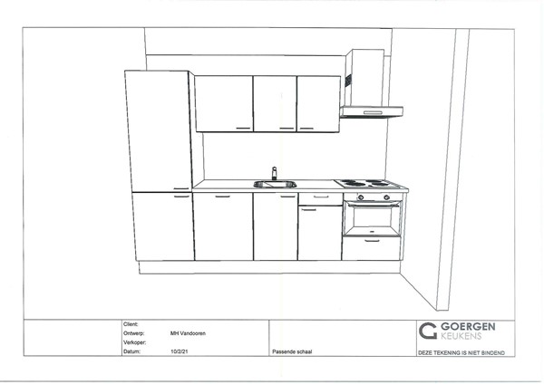 Floor plan - Kleine Gracht 8D, 6211 CB Maastricht 